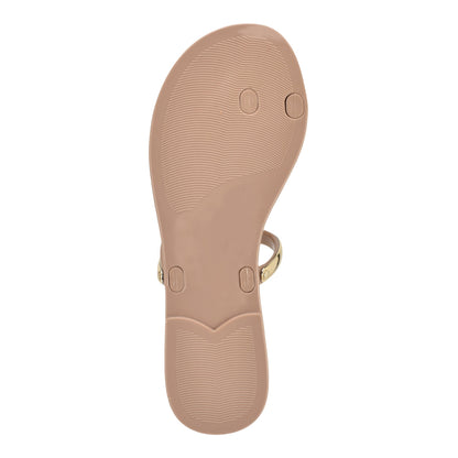 Seashell Jelly Flat Sandals