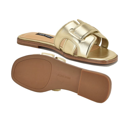 Germani Flat Slide Sandals