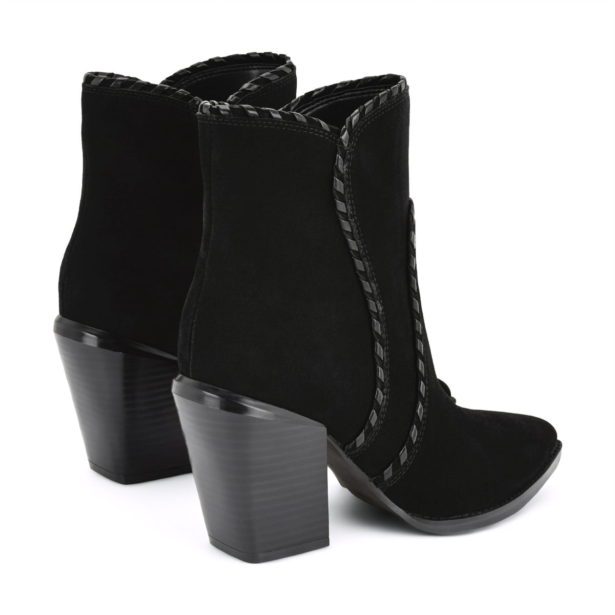 Raxton Leather Western Booties