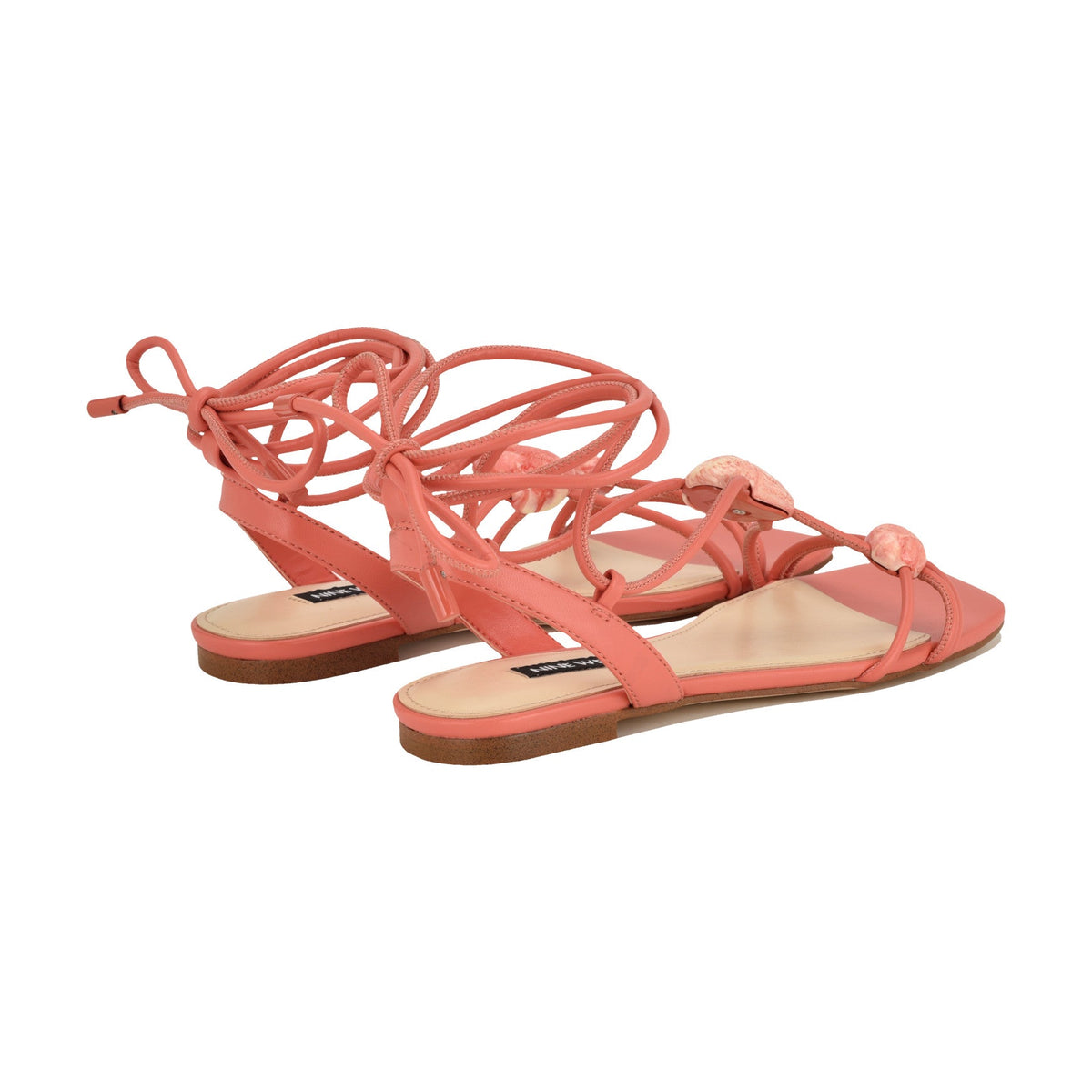 Niraa Ankle Wrap Flat Sandals