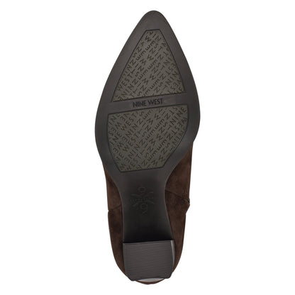 Tessay 9x9 Block Heel Leather Booties