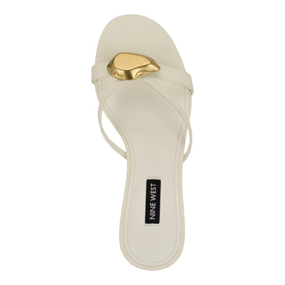 Ernise Heeled Mule Sandals