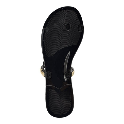 Seashell Jelly Flat Sandals