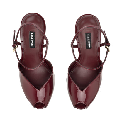 Kalissa Peep Toe Platform Heels