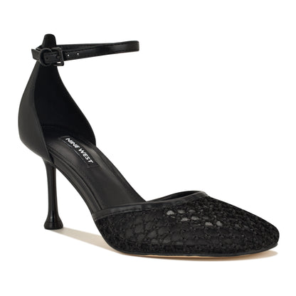 Popdat Ankle Strap Pumps