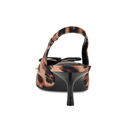 Anora Kitten Heel Slingback Pumps