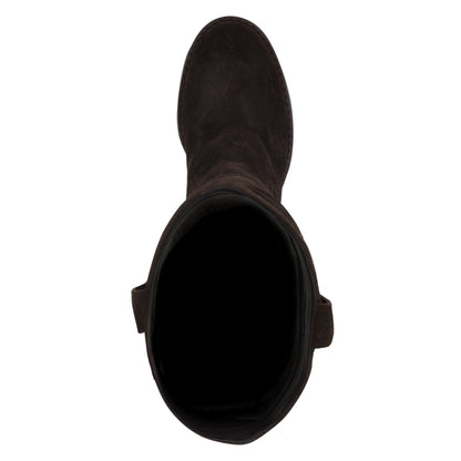 Hecee Block Heel Tailored Leather Boots