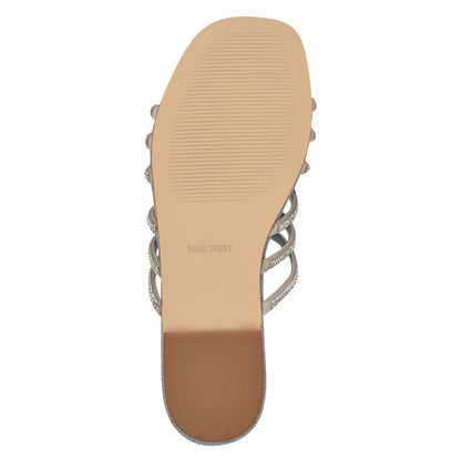 Timy Embellished Flat Sandals